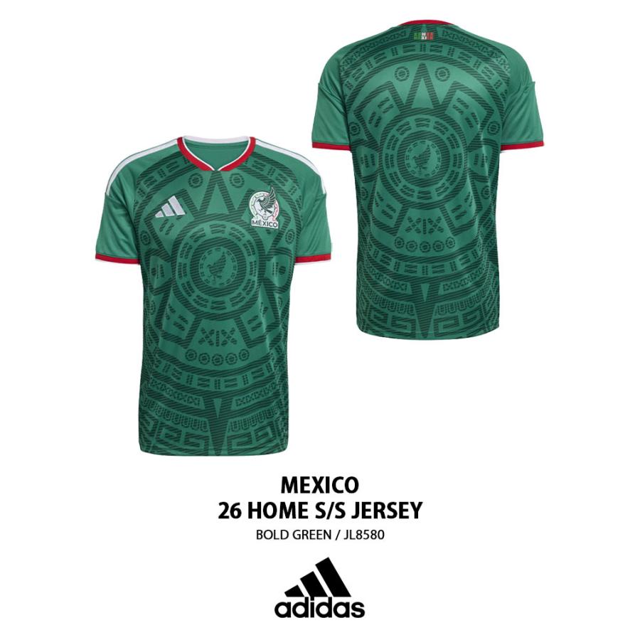 adidas（アディダス） 半袖 ジャージ Tシャツ MEXICO 26 HOME S/S