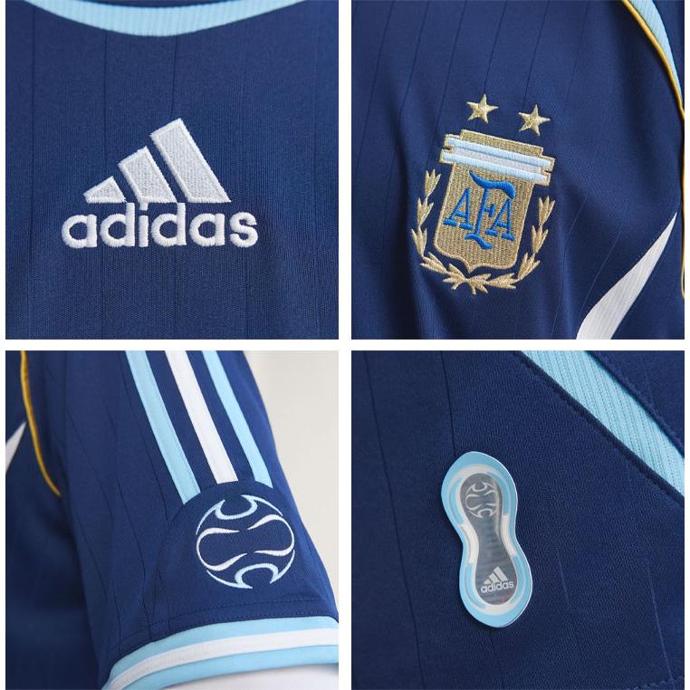 男の連絡先 adidas（アディダス） 半袖 ジャージ Tシャツ ARGENTINA 2006 AWAY S/S