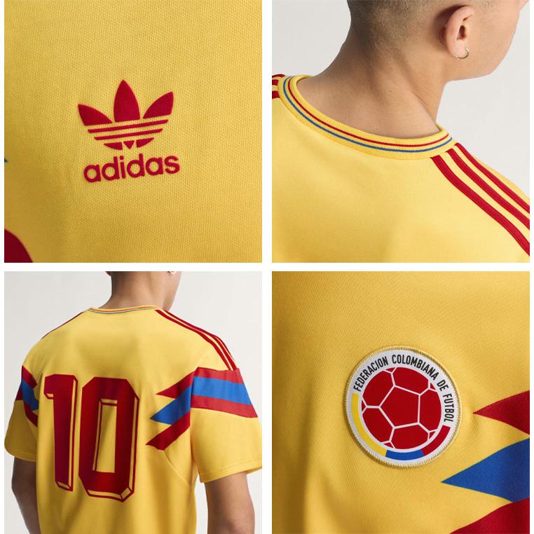 adidas（アディダス） 半袖 ジャージ Tシャツ COLOMBIA 1990 AWAY S/SR