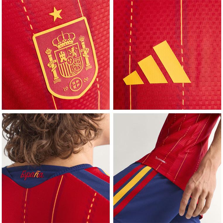 adidas（アディダス） 半袖 ジャージ Tシャツ SPAIN 26 HOME AUTHETIC