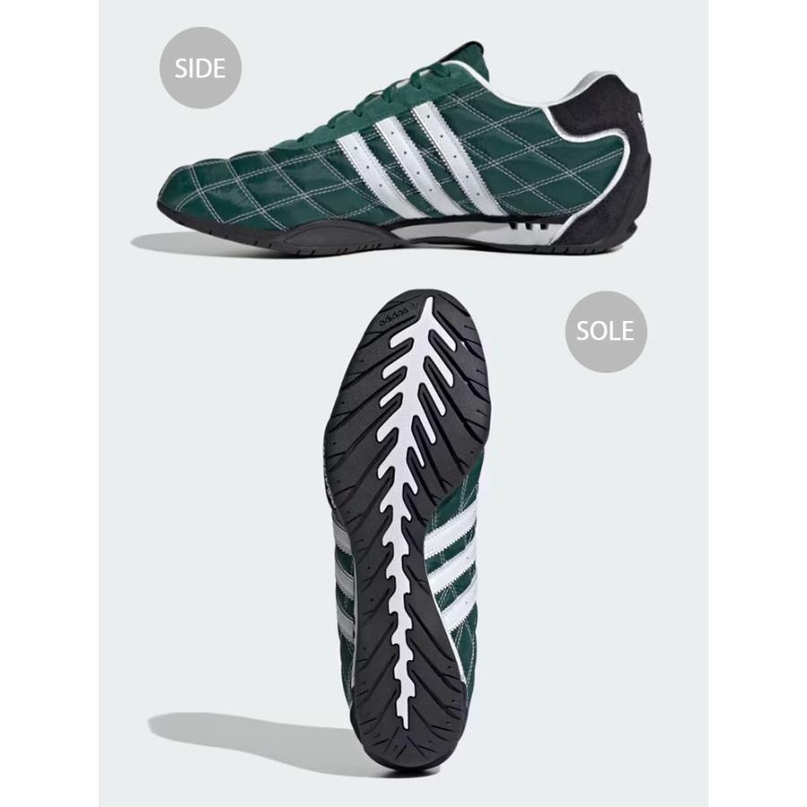adidas（アディダス） スニーカー ADIRACER LO JP7014 GREEN WHITE 