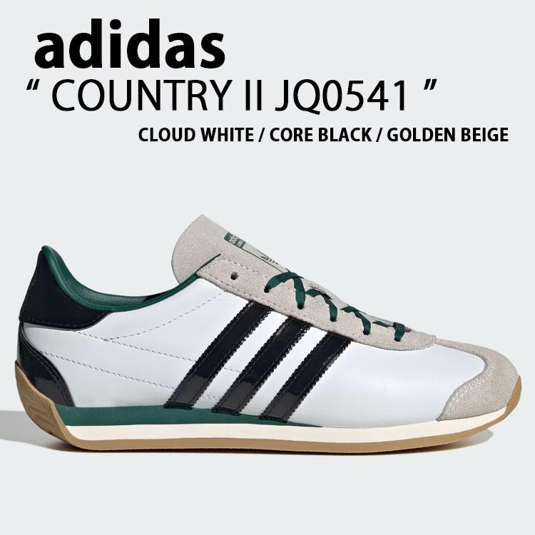 adidas Originals アディダス オリジナルス スニーカー COUNTRY II JQ0541 WHITE シューズ カントリーII カントリー2 メンズ レディース adidas（アディダス） adidas Originals オリジナルス スニーカー