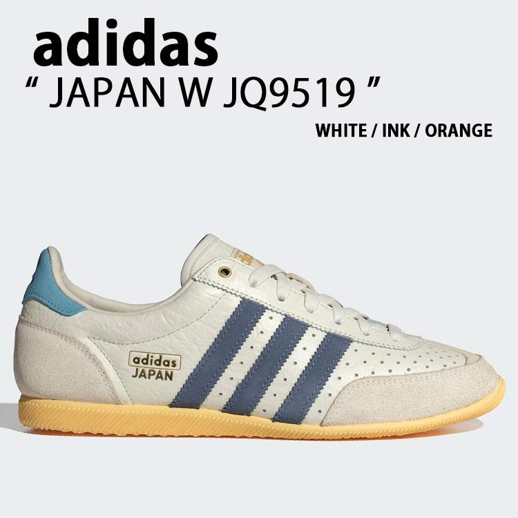 adidas originals アディダス スニーカー JAPAN W JQ9519 WHITE BLUE シューズ ジャパンW ホワイト ブルー テラス系 メンズ レディース adidas（アディダス） adidas originals スニーカー JAPAN W JQ9519