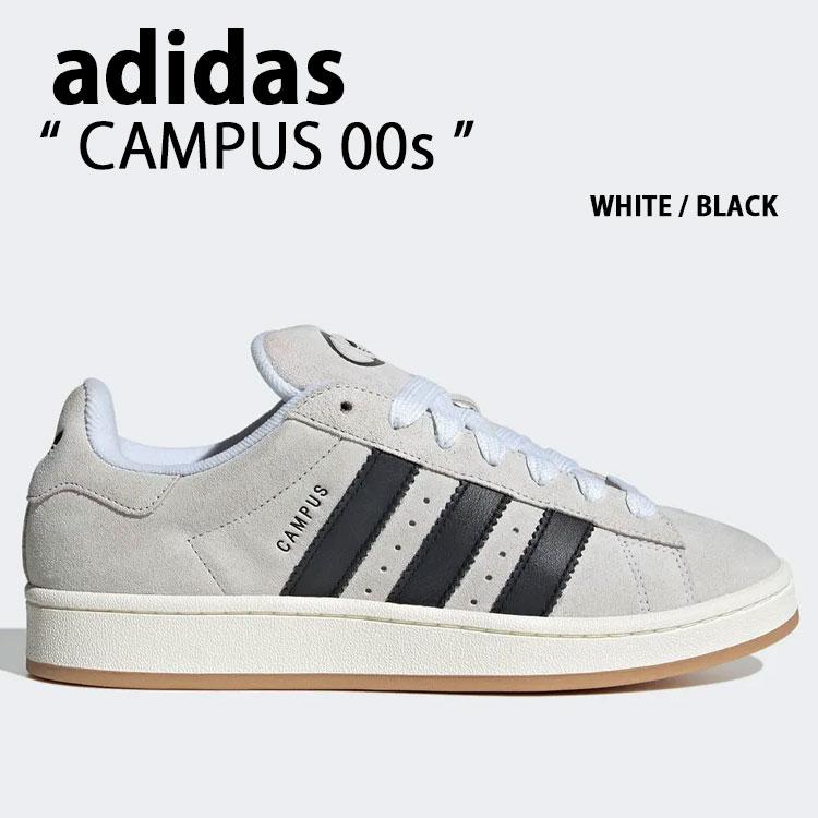 adidas Originals アディダス CAMPUS 00s JR1646 シューズ キャンパス00S クリスタルホワイト ブラック メンズ レディース adidas（アディダス） adidas Originals CAMPUS 00s JR1646 CRYSTAL