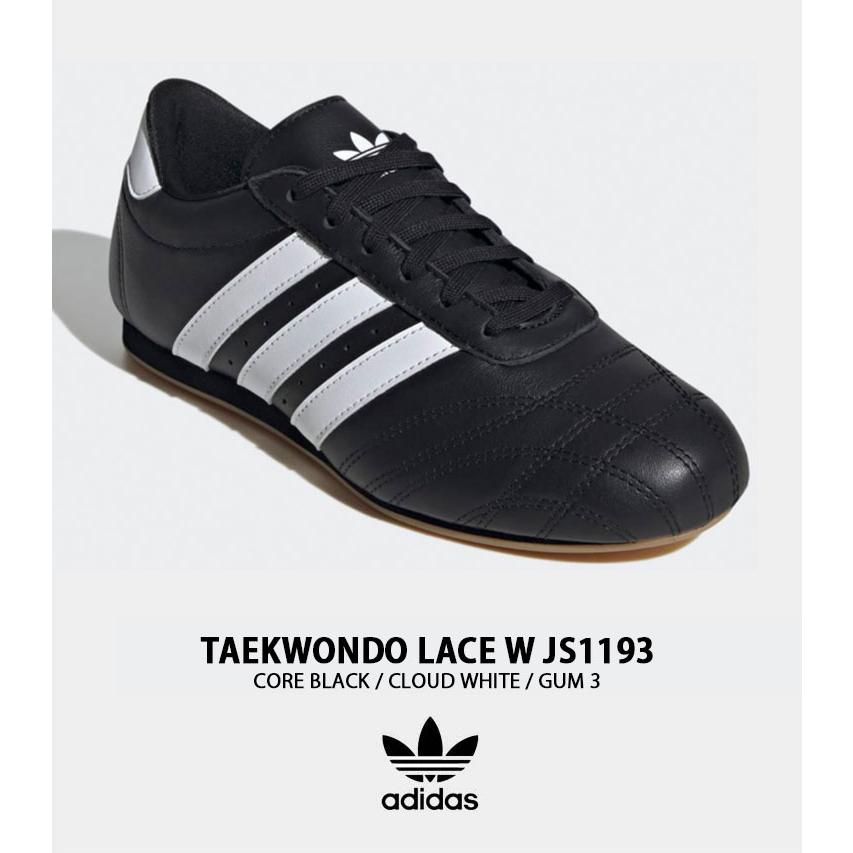 adidas アディダス スニーカー TAEKWONDO LACE W JS1193 BLACK