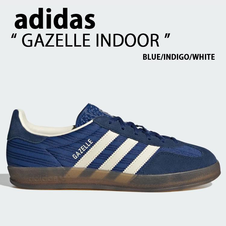 adidas originals アディダス スニーカー GAZELLE INDOOR JS1410 BLUE シューズ ガゼルインドア ...