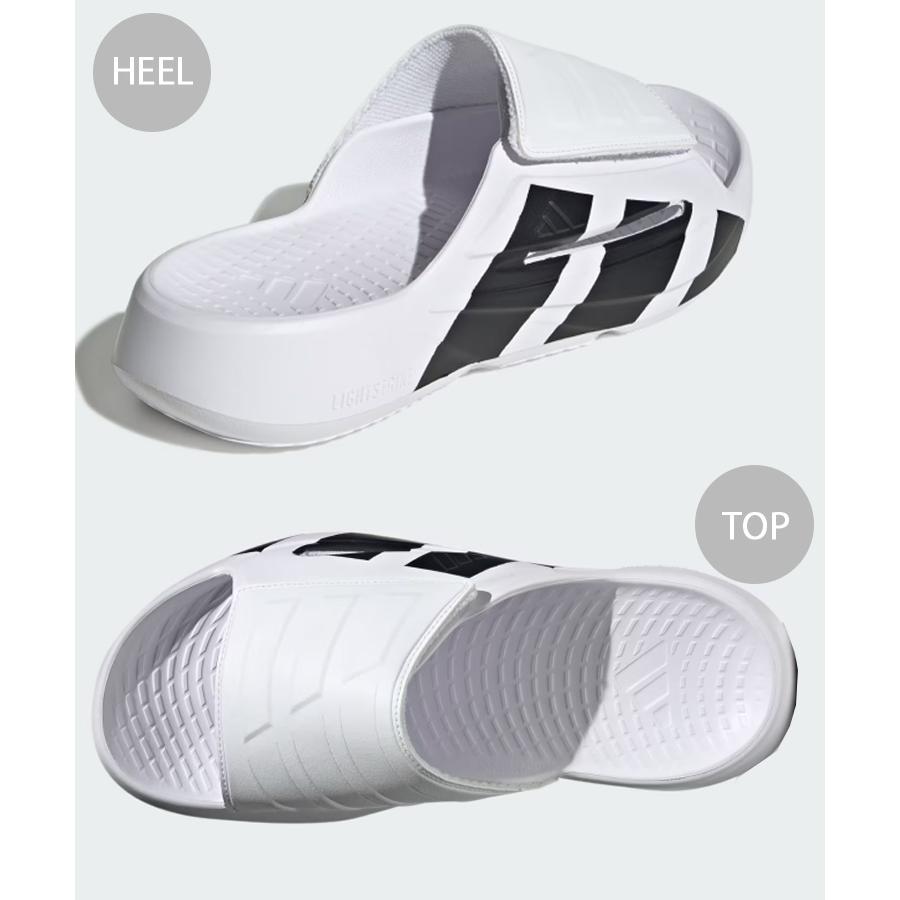 PALACE スライドサンダル ホワイト/ターコイズ adidas（アディダス） adidas originals サンダル LIGHTBLAZE SLIDES