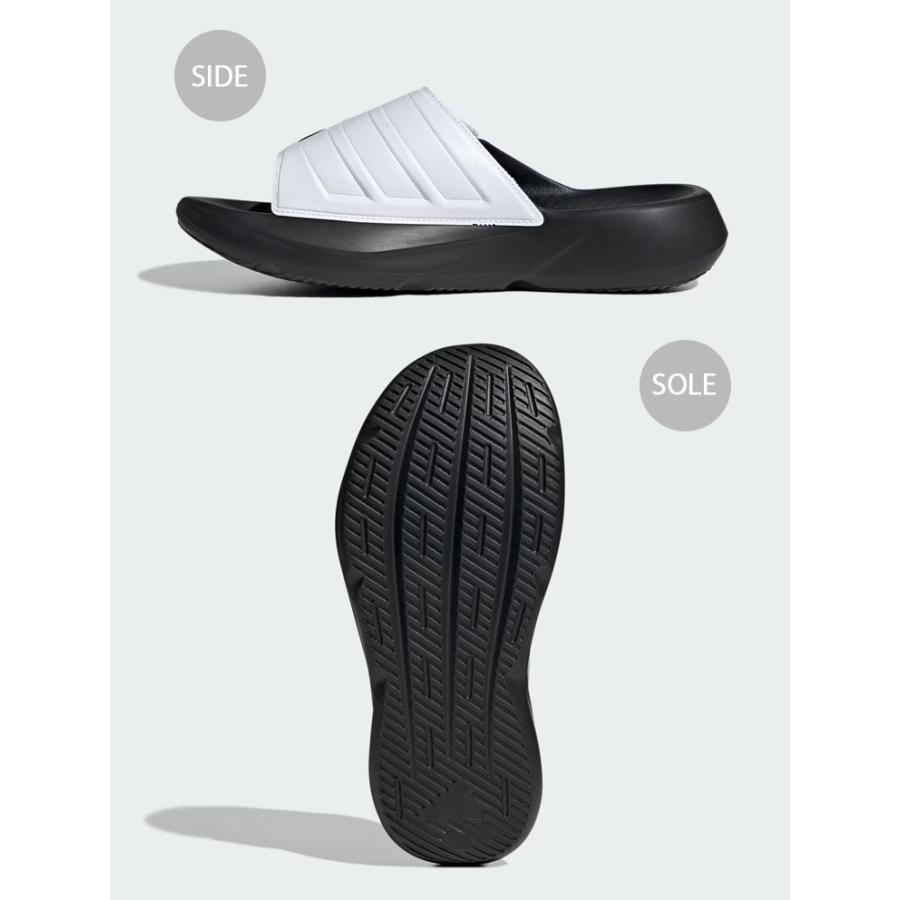 adidas originals アディダス 厚底 サンダル LIGHTBLAZE SLIDE JS3588 シューズ ライトブレイズ スライド ブラック メンズ レディース adidas（アディダス） adidas originals 厚底 サンダル LIGHTBLAZE