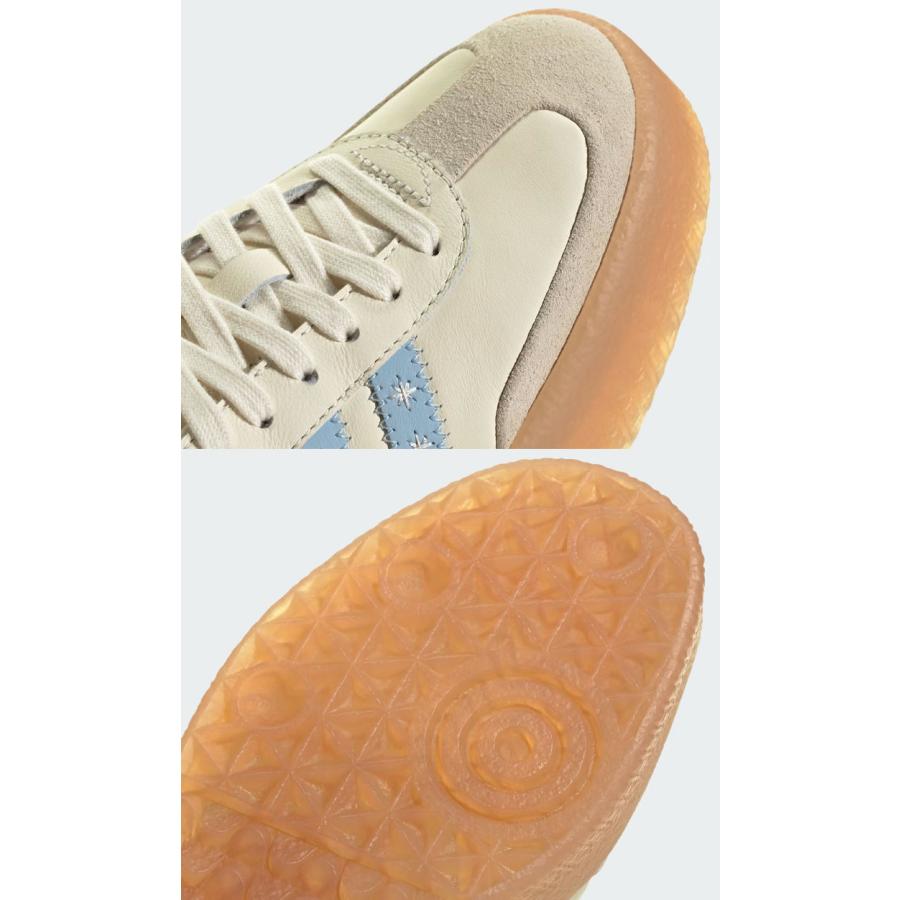 adidas originals アディダス レディース 厚底 スニーカー SAMBA JS3957 WHITE SKY シューズ サンバ ホワイト スカイ プラットフォーム adidas（アディダス） adidas originals レディース 厚底 スニーカー