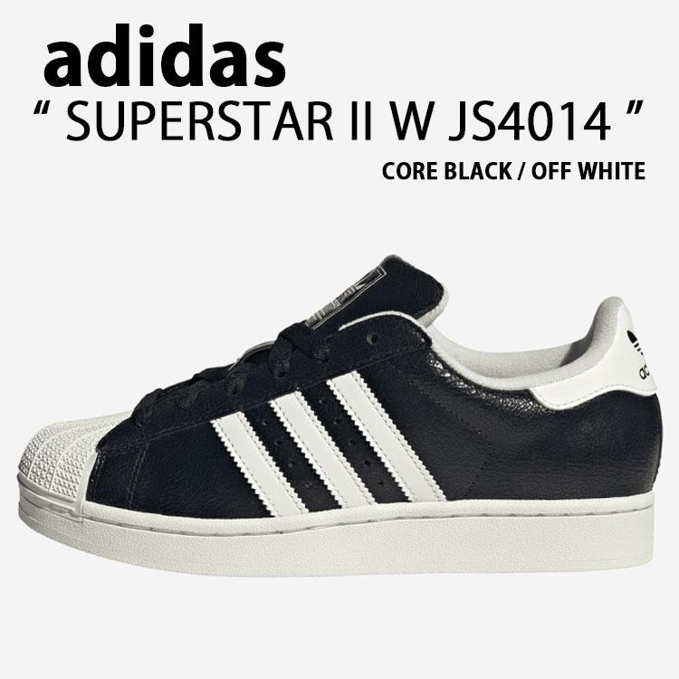 タイムセール！！adidas スーパースターⅡ ブラック/ホワイト adidas（アディダス） adidas originals スニーカー SUPERSTAR II W