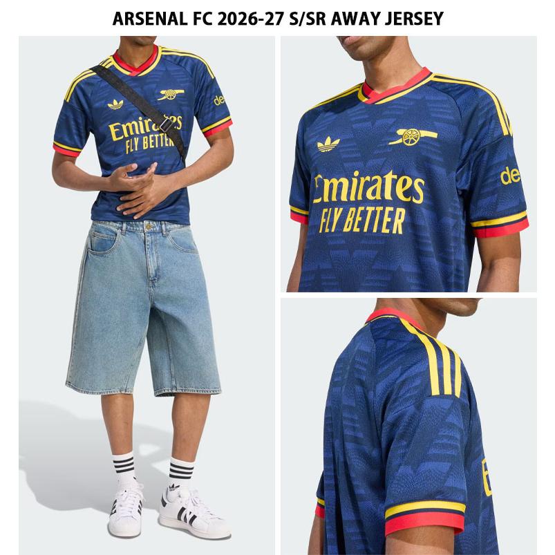 adidas（アディダス） アーセナルユニ 半袖 ジャージ Tシャツ ARSENAL