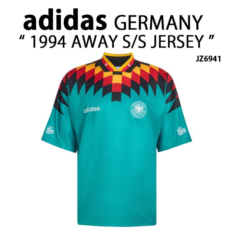 adidas（アディダス） 半袖 ジャージ Tシャツ GERMANY 1994 AWAY S/S
