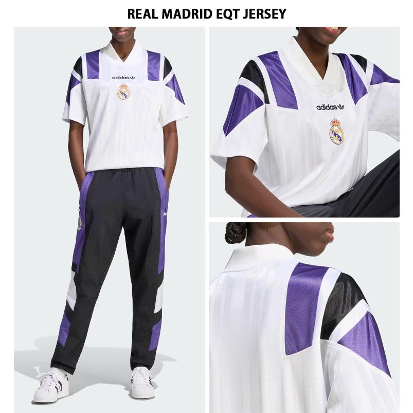 adidas（アディダス） レアルユニ 半袖 ジャージ Tシャツ REAL MADRID