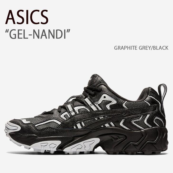 ASICS アシックス スニーカー GEL-NANDI GRAPHITE GREY BLACK