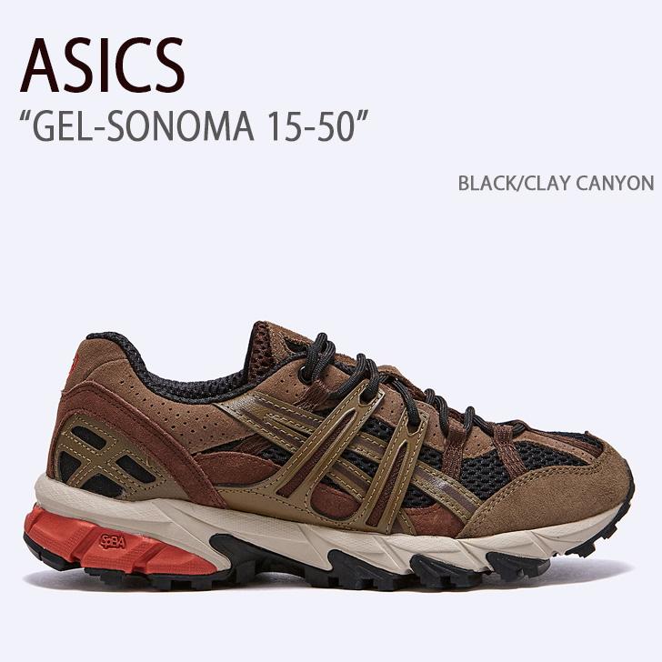ASICS アシックス スニーカー GEL-SONOMA 15-50 BLACK CLAY ASICS アシックス スニーカー GEL-SONOMA 15-50 BLACK CLAY