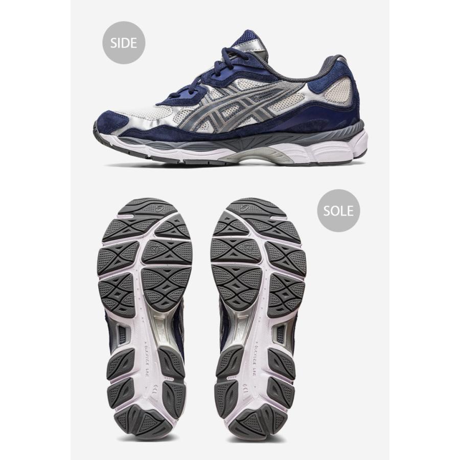ASICS asics アシックス スニーカー GEL-NYC CREAM STEEL GRAY ASICS asics アシックス スニーカー GEL-NYC CREAM STEEL GRAY