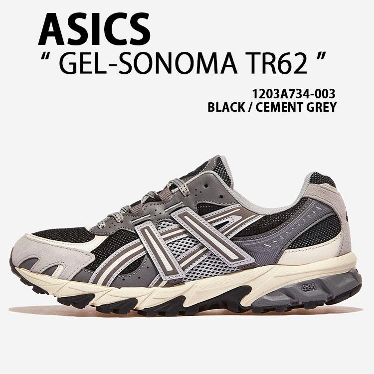 ASICS（アシックス） スニーカー GEL-SONOMA TR62 BLACK GREY 1203A734