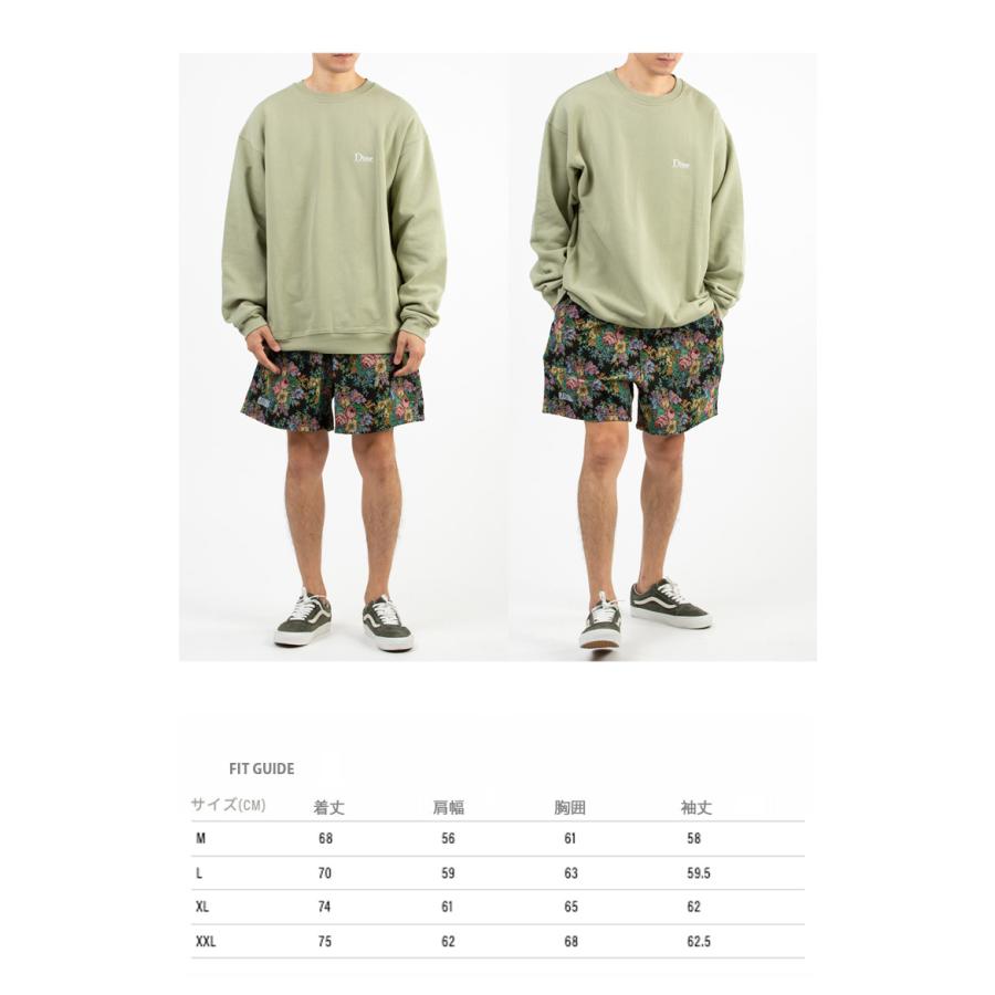 Dime ダイム スウェット CLASSIC SMALL LOGO CREWNECK GREEN クラシックスモールロゴクリューネック グリーン  メンズ レディース DIMKSSW003-GR