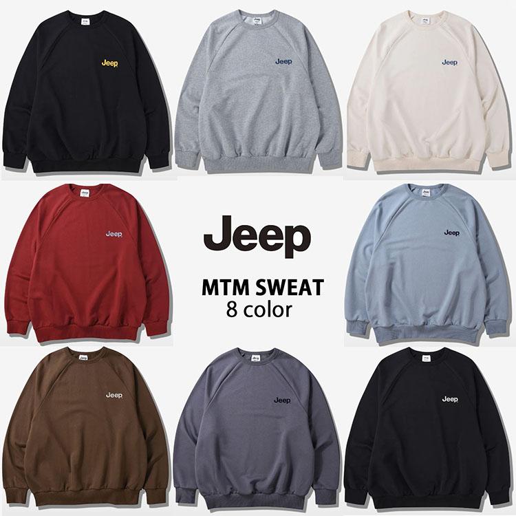 Jeep ジープ スウェット トレーナー M-LGO MTM SWEAT SHIRTS ロゴ