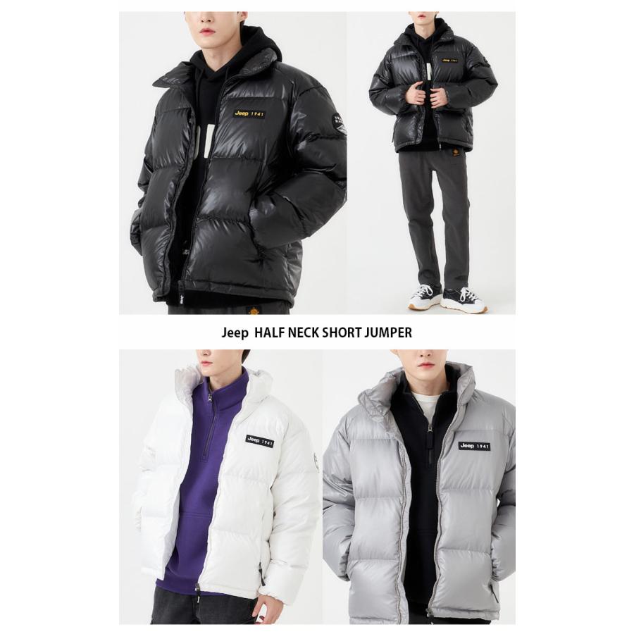 Jeep ジープ ダウンジャケット HALF NECK SHORT JUMPER ハーフ Jeep ジープ ダウンジャケット HALF NECK SHORT JUMPER ハーフ