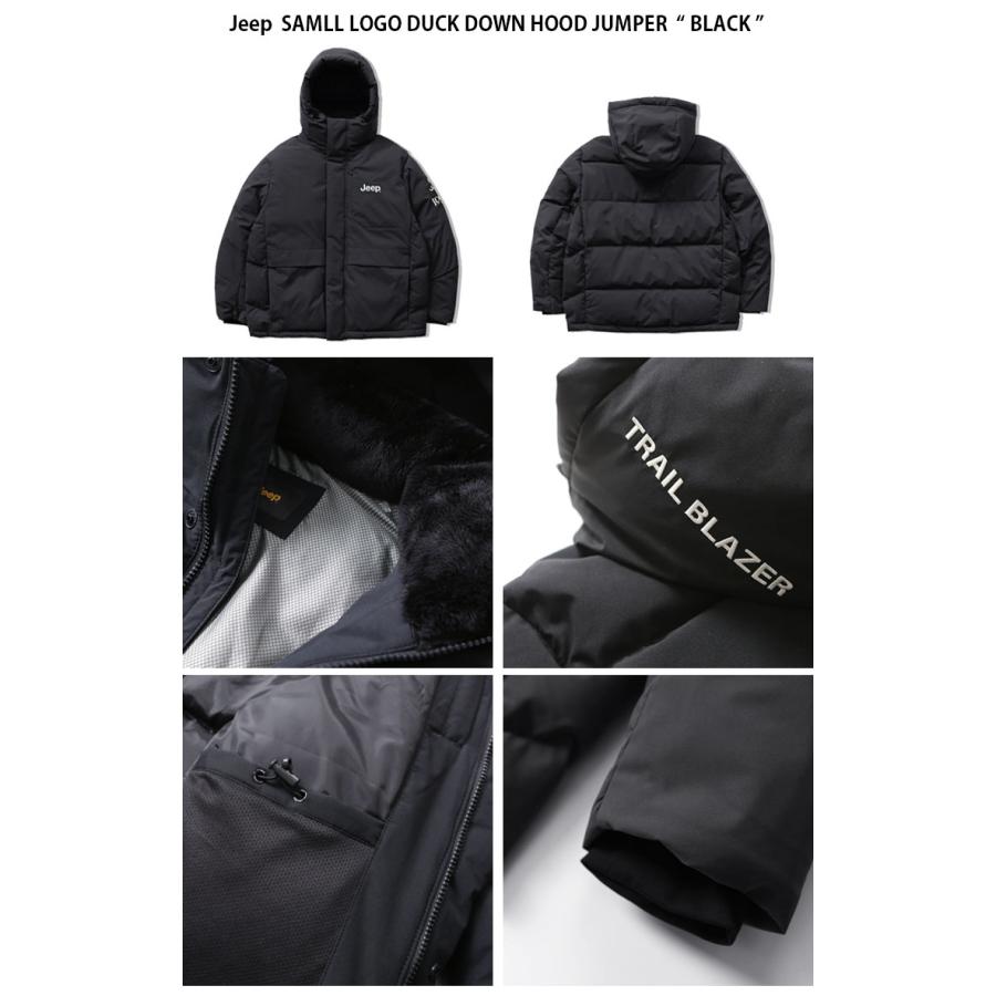 Jeep ジープ ダウンジャケット SAMLL LOGO DUCK DOWN HOOD Jeep ジープ ダウンジャケット SAMLL LOGO DUCK DOWN HOOD