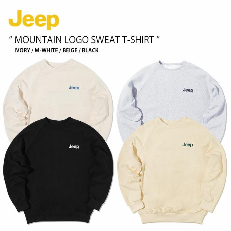 Jeep ジープ スウェット MOUNTAIN LOGO SWEAT T-SHIRT マウンテン ロゴ