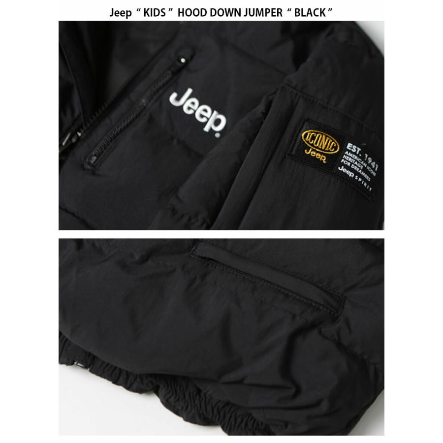 Jeep ジープ キッズ ダウンジャケット HOOD DOWN JUMPER フード ダウン 