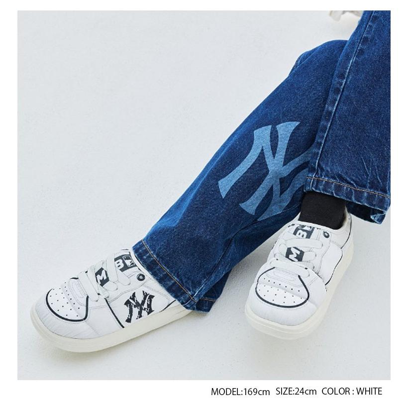 MLB エムエルビー スリッポン MLB BOUNCER PADDING PRINTING SLIP ON M WHITE パディング スリップ オン シューズ メンズ レディース 3AWBPSM36-50WHS｜snkrs-aclo｜03