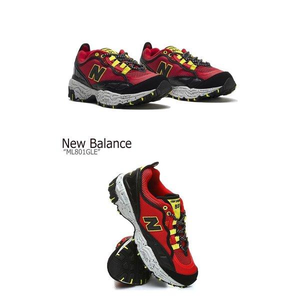 New Balance（ニューバランス） スニーカー ML801GLE RED レッド 801