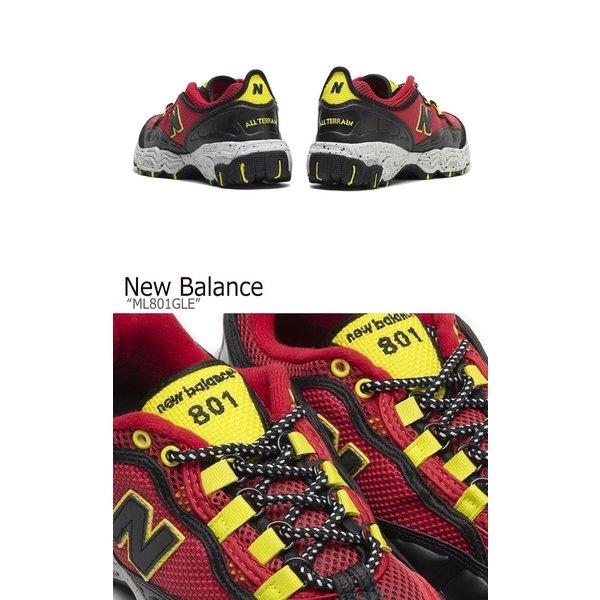 New Balance（ニューバランス） スニーカー ML801GLE RED レッド 801