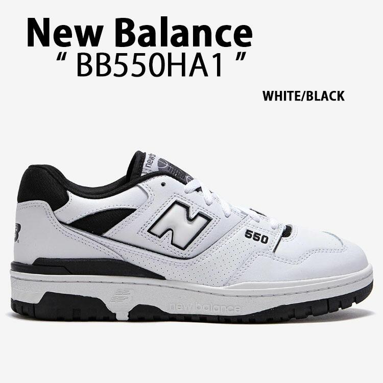 New Balance ニューバランス スニーカー BB550HA1 WHITE BLACK New Balance ニューバランス スニーカー BB550HA1 WHITE BLACK
