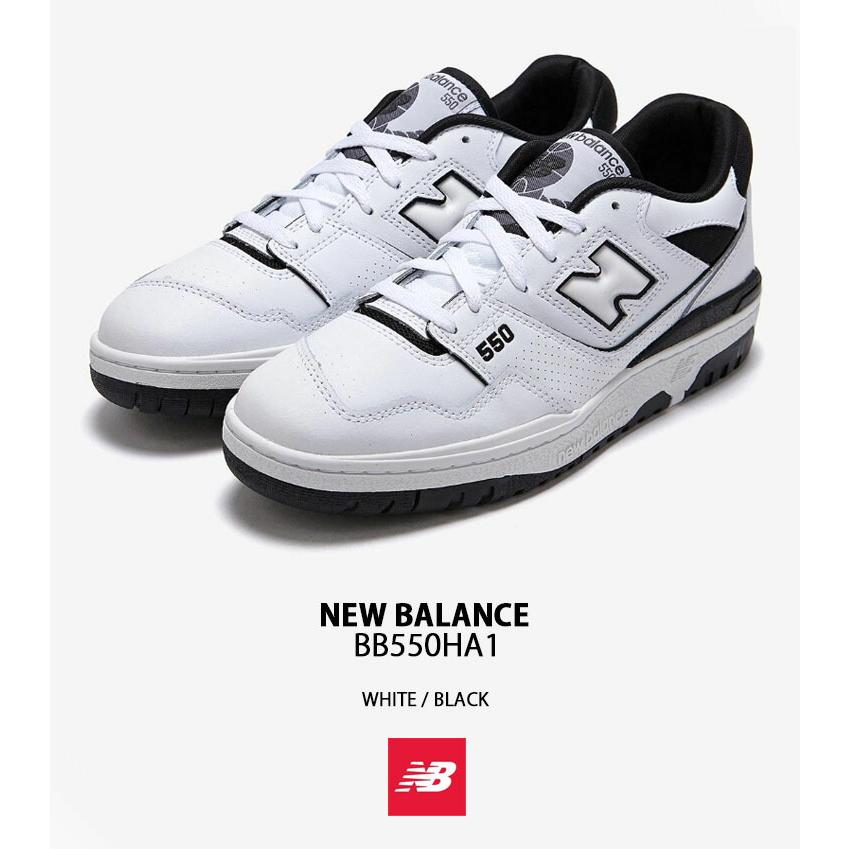 New Balance ニューバランス スニーカー BB550HA1 WHITE BLACK New Balance ニューバランス スニーカー BB550HA1 WHITE BLACK
