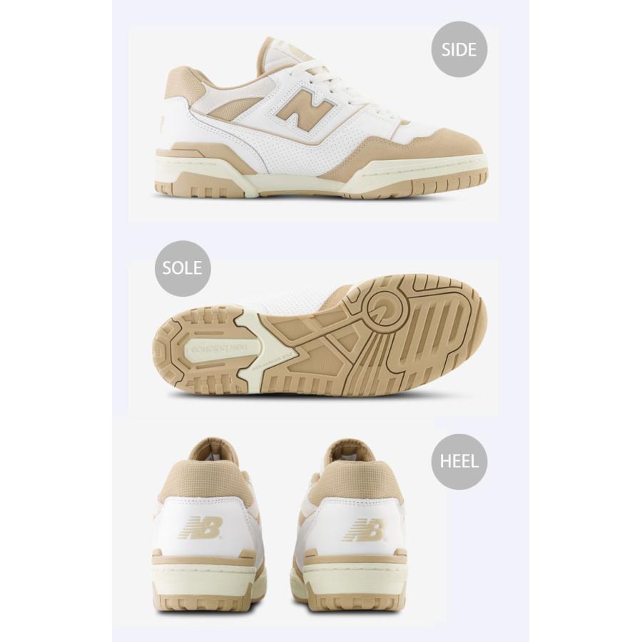 New Balance（ニューバランス） スニーカー BB550NEC WHITE BEIGE