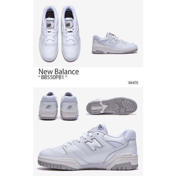 New Balance ニューバランス スニーカー 550 BB550PB1 ホワイト New Balance ニューバランス スニーカー 550 BB550PB1 ホワイト