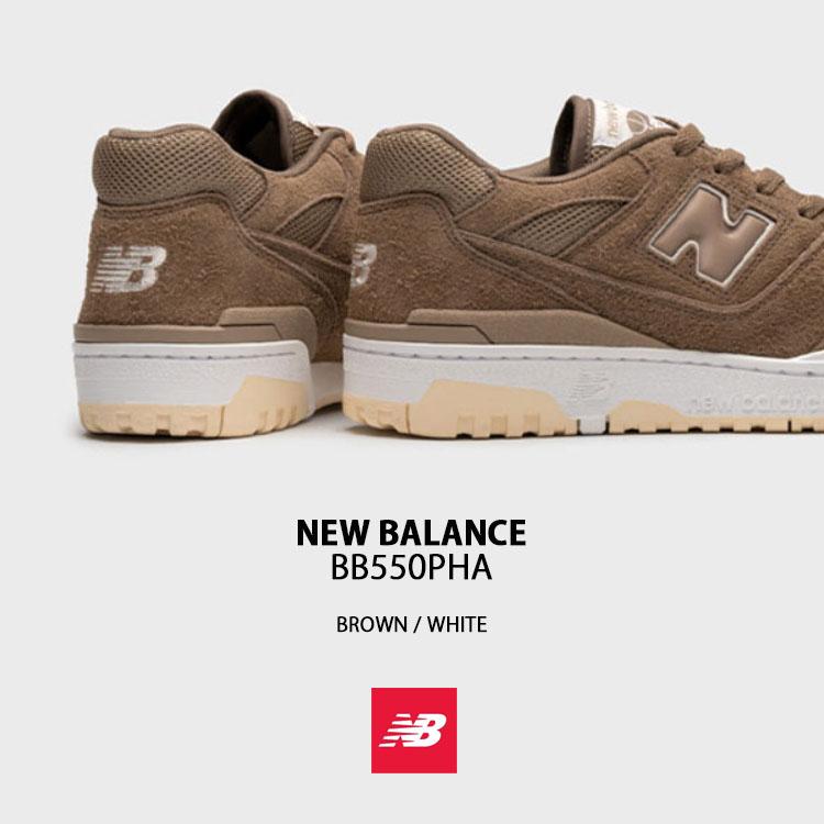 New Balance ニューバランス スニーカー BB550PHA BROWN WHITE New Balance ニューバランス スニーカー BB550PHA BROWN WHITE