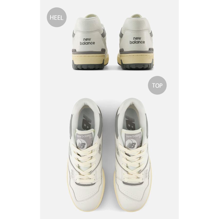 ＜New Balance＞BB550 PTC New Balance（ニューバランス） スニーカー BB550 BB550PTC WHITE GRAY