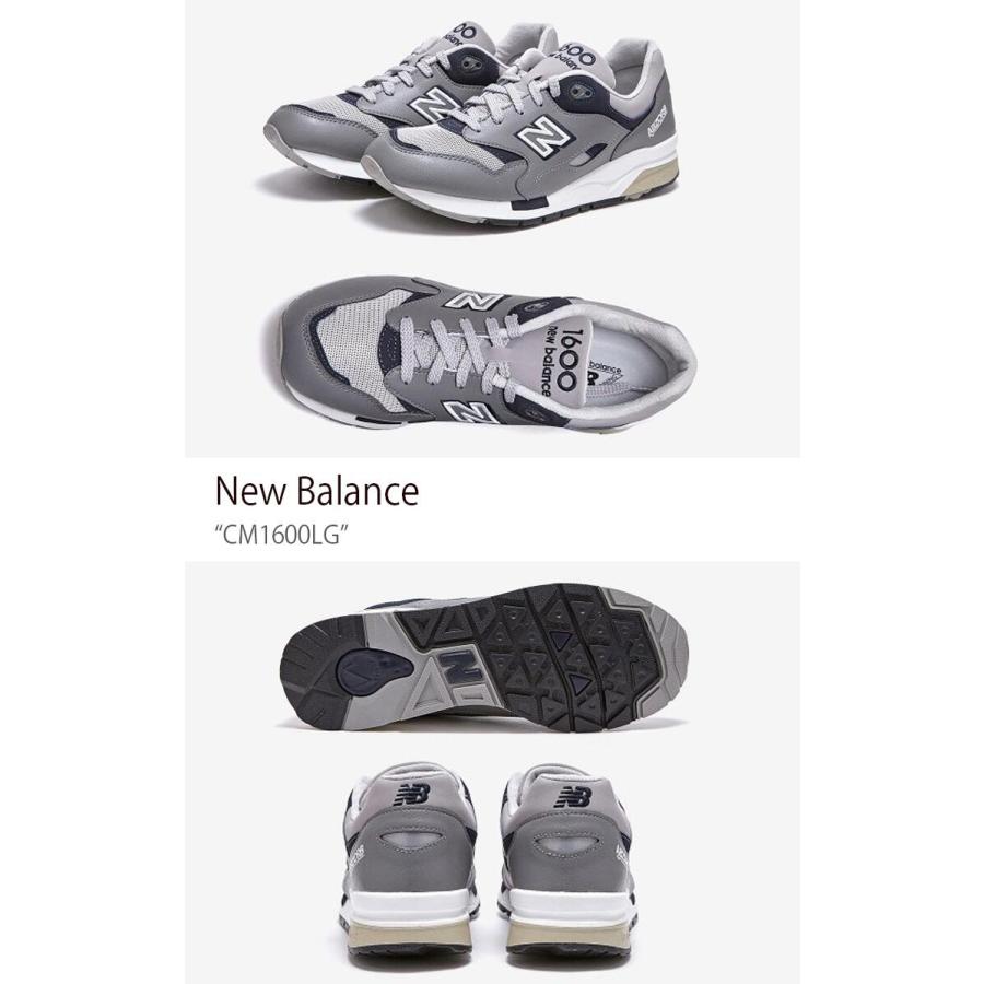 New Balance ニューバランス スニーカー 1600 CM1600LG グレー メンズ レディース ウィメンズ 男性用 女性用 男女共用 ユニセックス｜snkrs-aclo｜02