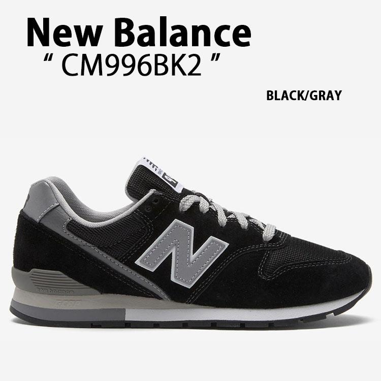 New Balance ニューバランス スニーカー CM996BK2 BLACK GRAY New Balance ニューバランス スニーカー CM996BK2 BLACK GRAY