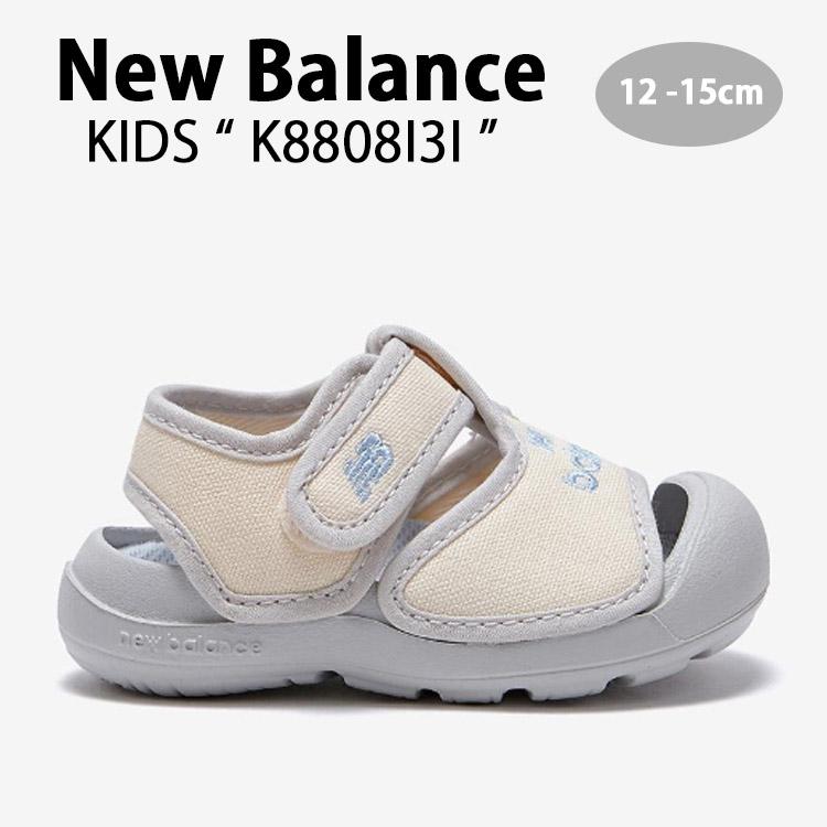 NewBalance ニューバランス　キッズサンダル 15.0㎝ホワイト New Balance（ニューバランス） キッズ サンダル NewBalance 8808