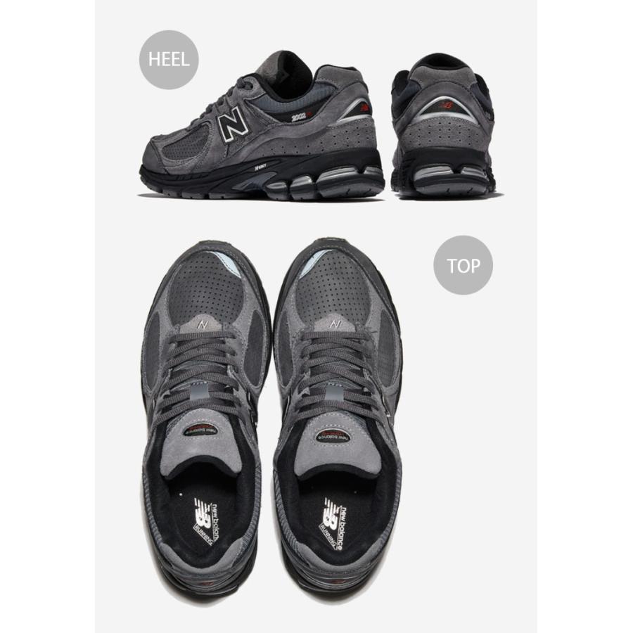 New Balance ニューバランス スニーカー M2002REH DARKGRAY BLACK シューズ M2002R EH NewBalanceM2002 ニューバランスM2002 スエード ダークグレー ブラック｜snkrs-aclo｜05