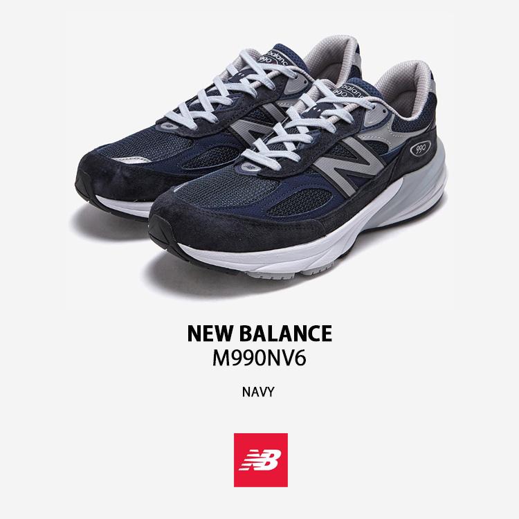 New Balance ニューバランス スニーカー M990NV6 MADE IN USA 990v6 シューズ NAVY スエード NewBalance990 ニューバランス990 スウェード ネイビーメンズ｜snkrs-aclo｜04