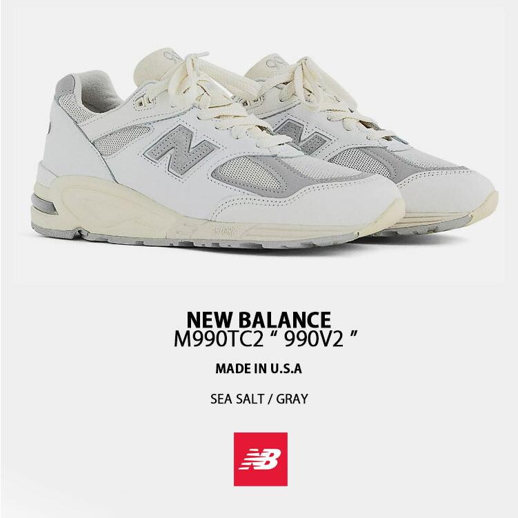 New Balance ニューバランス スニーカー M990TC2 990V2 SEASALT New Balance ニューバランス スニーカー M990TC2 990V2 SEASALT