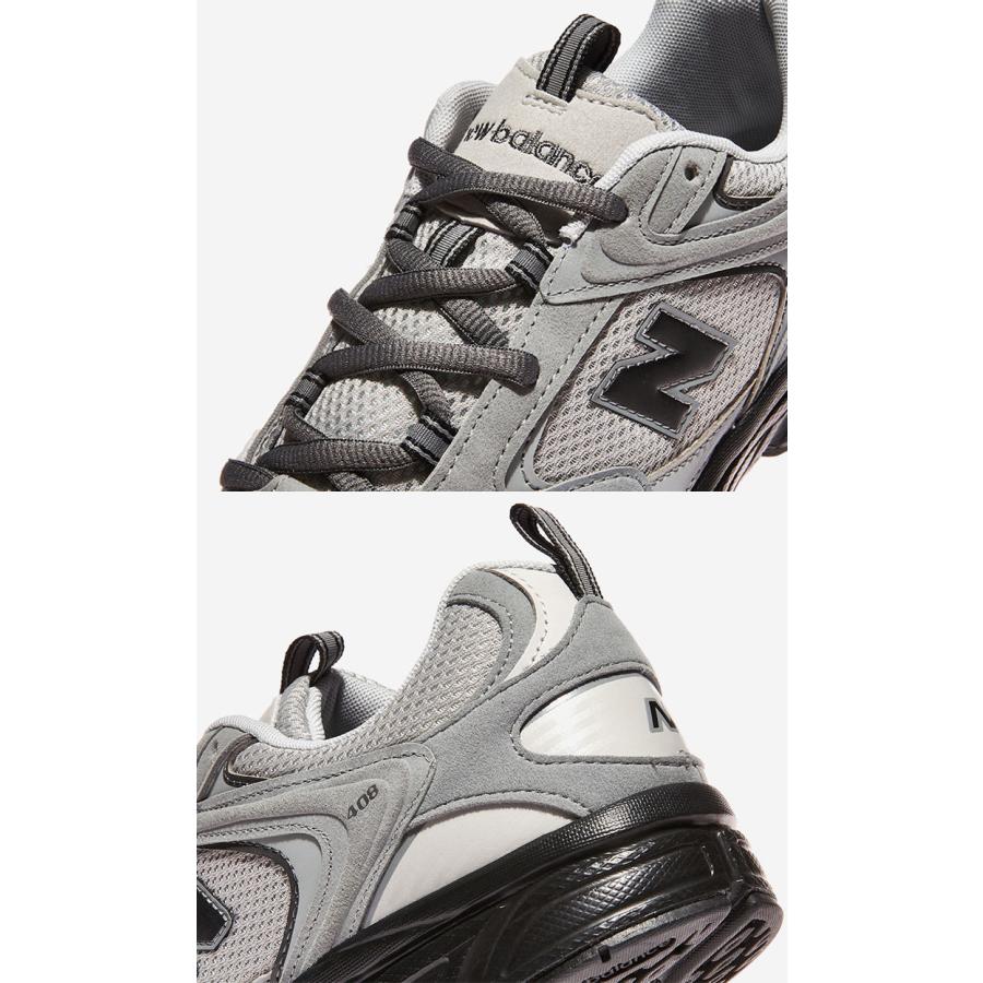 New Balance（ニューバランス） スニーカー ML408GA GRAY BLACK