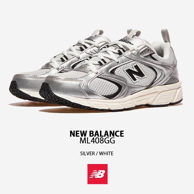 New Balance ニューバランス スニーカー ML408GG SILVER WHITE New Balance ニューバランス スニーカー ML408GG SILVER WHITE