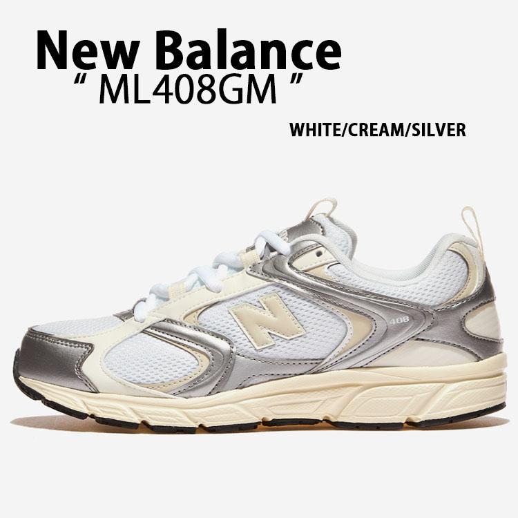 New Balance（ニューバランス） スニーカー ML408 ML408GM WHITE CREAM