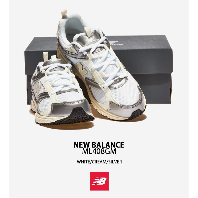 New Balance（ニューバランス） スニーカー ML408 ML408GM WHITE CREAM