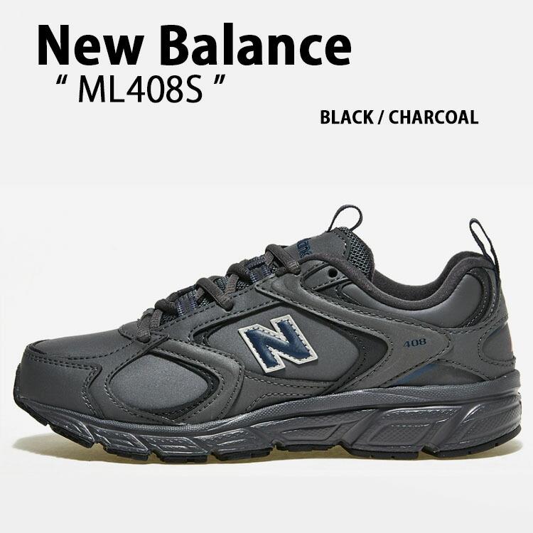 New Balance（ニューバランス） スニーカー 408 ML408S BLACK CHARCOAL