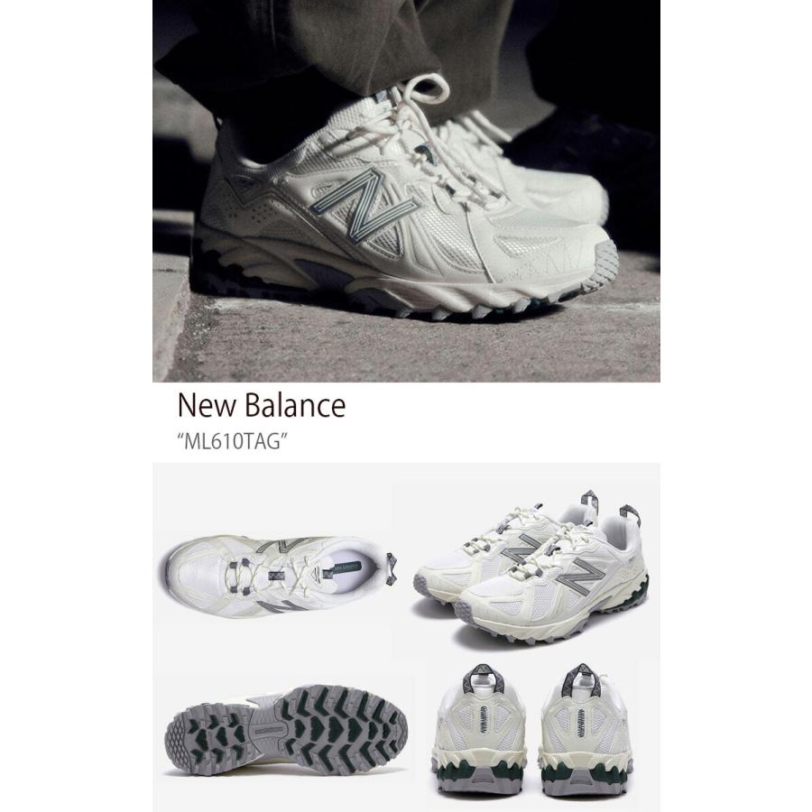 New Balance ニューバランス スニーカー ML610 ML610TAG WHITE