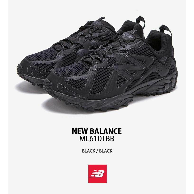 New Balance ニューバランス スニーカー ML610 ML610TBB BLACK