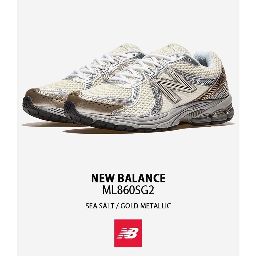 New Balance ニューバランス スニーカー ML860SG2 WHITE GOLD
